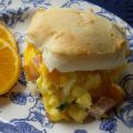 Egg and Ham Biscuits