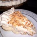 Banana Cream Pie in Almond Crust