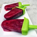 Blackberry Yoghurt Popsicles