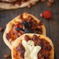 U.S. Pinto beans Halloween Pizza