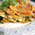 Lamb Sausage and Spinach Lasagna with Feta and[...]