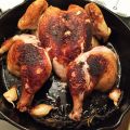 Chicken Under A Brick (Or A Cast Iron Skillet)