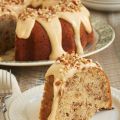 Toasted Pecan Bundt Cake with Caramel Cream[...]