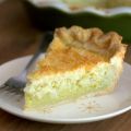 Triple Coconut Custard Pie