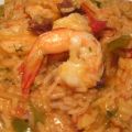Spanish Rice and Prawn One Pot