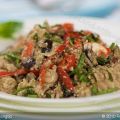 Roasted Eggplant, Pepper and Garlic with Whole[...]