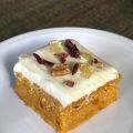 Cream Cheese Frosted Harvest Pumpkin Bars