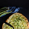 Shaved Asparagus and Parsnip Pizza