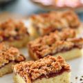 Raspberry Coconut Slice 覆盆子果酱椰香片