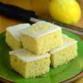 Iced Lemon Bars