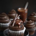 Triple Chocolate Devil's Food Cupcakes