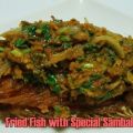 Fried Fish with Special Sambal
