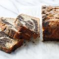 Black Sesame Swirl Banana Bread