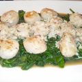 Scallops With Tarragon Cream and Wilted Butter[...]