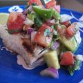 Grilled Mahi Mahi With Avocado Salsa