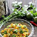 Mango Avocado Salsa 芒果鄂梨莎莎酱