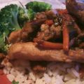 Orange Pork Stir Fry With Broccoli in Lime[...]