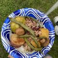 Vegan eats at a crawfish boil! And more!