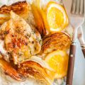 Roasted Chicken Thighs with Fennel and Orange