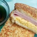 French Toast Breakfast Sandwich With Canadian[...]
