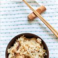 Steamed sticky rice with Shiitake: Shiitake[...]