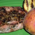 Grilled Pork Chops With Peaches (Ww)