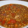 Curried Lentil Stew with rice Recipe