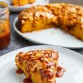 Caramel Soaked Almond Cake