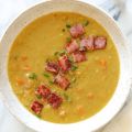 Pressure Cooker Split Pea Soup with Ham