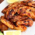 Oven Baked Honey Sriracha Chicken Wings