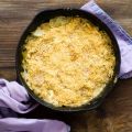 Green chile scalloped onions