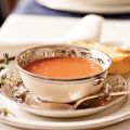Tomato Soup with Parmesan Toast