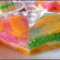 Sago and Peach Jelly