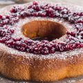 Mandarin and Pomegranate Cake