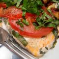 Grilled Salmon With Tomatoes & Basil