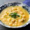 Lemon Chicken Chickpea Soup