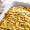 Cheesy Lentil Bolognese Casserole + Celebrating[...]