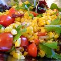 Roasted Corn and Heirloom Tomato Salad