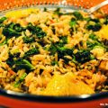 Orange Kale and Wild Rice