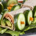 Whole wheat tortilla wraps
