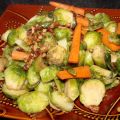 Brussels Sprouts, Baby Carrots, and Pecans in a[...]