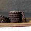 intensely chocolate sables