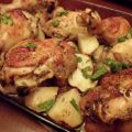 Roasted Chicken With Herbed Potatoes
