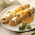 Creamy Chicken Enchiladas Verde
