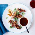 Chicken Wings with Molasses Barbecue Sauce