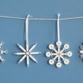 Kitchen Tool Snowflake Ornaments