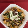 Pasta, Dal, & Chili-Stuffed Potatoes!