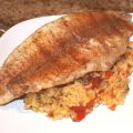 Grilled Catfish with Red Rice and Lemon Butter[...]