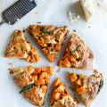 Parmesan Sage Crusted Butternut Squash Galette.