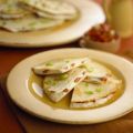 Roasted Red Pepper & Goat Cheese Quesadillas